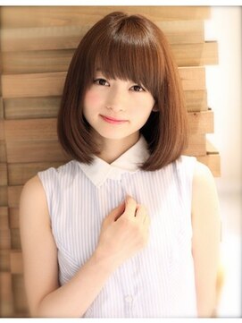 ビューイースト 亀戸 錦糸町(VIEW EAST) くせ毛も安心のナチュラルストレートヘアスタイル