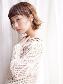 ヘアー オーシャン(HAIR OCEAN) ナチュラルボブ カールスタイル
