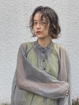 ティメレ 神戸三宮(Timere) ☆ココアブラウン×ハイライトレイヤーボブ☆【Timere神戸三宮】