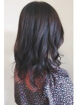 レセ 新松戸deux店(Laissez)&nbsp;インナーカラー/レッド【レセ新松戸DEUX店】