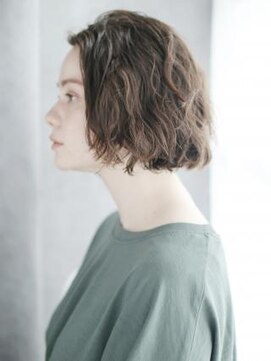 ウル 吉祥寺(ulu) ふわくしゅウェービーボブスタイル