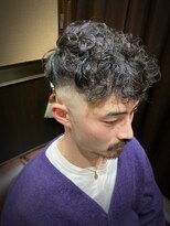 ヒロギンザバーバーショップ 大宮店(HIRO GINZA BARBER SHOP)&nbsp;前下がりスキンフェード/大宮/バーバー