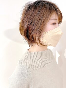 リアン(Lian) 【パーマ】ショートボブにデジタルパーマ