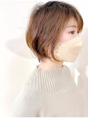 【パーマ】ショートボブにデジタルパーマ