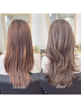 リアン 四条大宮店(Lien) 『髪質改善』カラーエステ（白髪染め、グレイカラー対応）