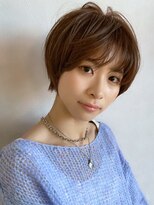 ノラ ギンザ(NORA GINZA) 【久場】シースルーバング×小顔ショート20代30代40代