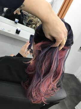 エイト 立川店(EIGHT) パープルピンクカラー