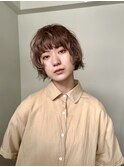 ショートボブ/束感パーマ/ショート