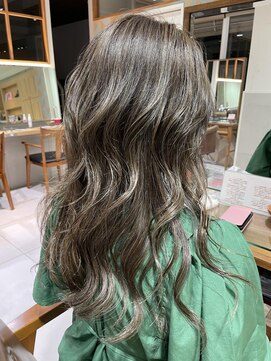 バブ バイネオリーブ(Bab by neolive) オリーブアッシュ☆ハイライト 透明感