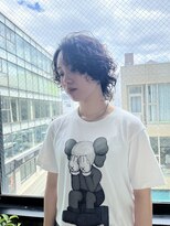 ビハインドザカーテン(BEHIND THE CURTAIN) セミディ×デザインウルフパーマ×ツイストスパイラルパーマ