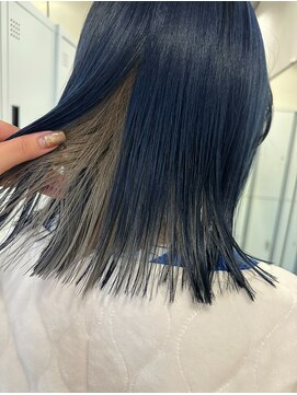 リル 茅ヶ崎(Liru:) 【ほのか】ブルーブラック×ホワイトインナー