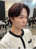 【石山】ブリーチなしで作るレッドブラウンカラー