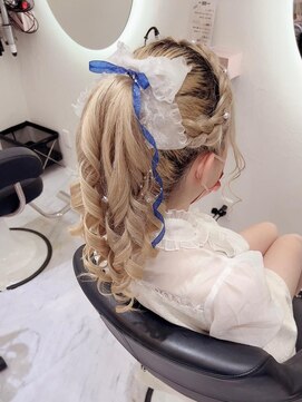 クラン 梅田店(clan) アミカちゅポニーテール