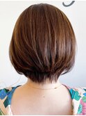 20代30代40代シークレットハイライトアッシュブラウンショート