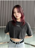 ローライト×韓国風RED