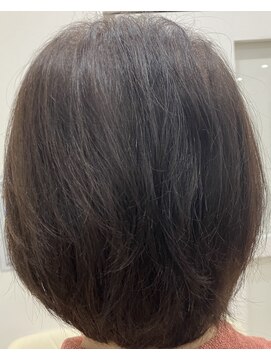 ビーズカラーイオン 酒田南店 赤味を抑えたベージュブラウン