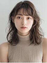 アルトリスト(Altruist Aging×HAIR&SPA)&nbsp;★ダークアッシュ大人ガーリーボブ着物ミディアムレイヤーカット