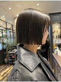 切りっぱなしボブ 大江