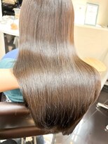 ミシェリー 新宿店(misherry)&nbsp;★髪質改善ミルクティーベージュ似合わせ小顔フェミニンロング