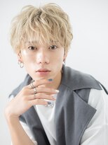 モッズヘア メン 上尾東口店(mod's hair men)&nbsp;10代20代ハイトーンカラーツイスパ無造作マッシュe上尾