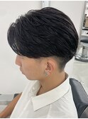 【Lond LOGAN亀井】フェザーパーマ　カルマパーマ　メンズカット