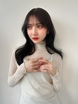 アリスバイアフロート 自由が丘(ALICe by AFLOAT) 韓国くびれヘア／地毛風暗髪カラー【自由が丘】