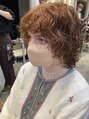 シティー(CITY.) ウルフカット顔まわりカール強めのくるくるパーマ