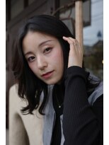 ピケ(pique)&nbsp;アッシュ系艶カラー/暗髪/透明感/グレージュアッシュ/20代30代