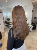 ラウブロッサム 大宮西口店(Lau Blossom) 【髪質改善カラー】ブリーチなしカラー+ナチュラルブラウン