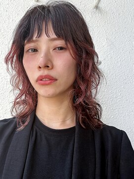 イトシテ デザインカラー×ウルフパーマ【本多身和子】