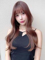 ミンクス ギンザ セントラル(MINX ginza central) ★ホワイトグレージュミニウルフデジタルパーマチェリーブラウン