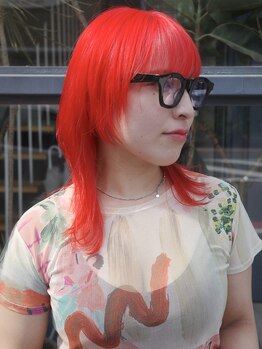 ヘアークラフト(Hair Craft)の写真/岡山屈指の豊富な薬剤で、トレンドカラーはもちろん、周りと違ったハイセンスなデザインカラーに◇
