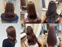【アディクシーカラー】ワンカラーからブリーチカラーまで様々な色味をスタイリストが調合いたします◎