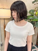 ノエ(noe) ミディアムヘア/デザインカラー/フェイスフレーミング/栄h190