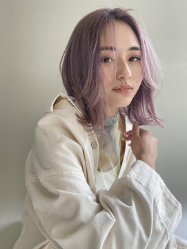 イト(ito) ピンクラベンダー×レイヤーボブ