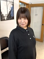 ミーナ バイ アーバン(Meena by urban.)&nbsp;【Meenaハザマ】働く女性への、重くならない透明感ボブ☆