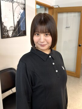 ミーナ バイ アーバン(Meena by urban.) 【Meenaハザマ】働く女性への、重くならない透明感ボブ☆