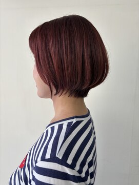 ケークリエイティブコード(K creative COrDE) ノンブリーチのチェリーボブ