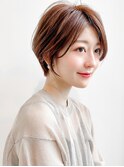 ♪大人可愛い30代40代50代小顔マッシュショートボブウルフカット