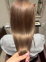クレエ ヘアー デザイン(creer hair design)&nbsp;透明感艶カラーブリーチダブルカラー髪質改善ストレートヘア