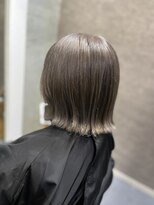 レコルト(RECOLTE)&nbsp;透明感抜群★ラベンダーグレージュボブ×ダブルカラー