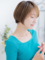 エイトサロン 八潮(8salon)&nbsp;八潮/髪質改善/ミルクティーブロンド×小顔クールショートボブm