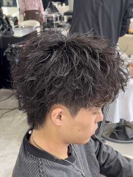 エデアンホンテン メンズサロン(EDEAN 本店 （旧：EDEAN 上通）) 熊本メンズカット MEN'SHAIR ショートルーズパーマ