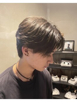 キャブ(cab)の写真/【豊田市明和町】セットが苦手なメンズ必見！ON/OFFキマるスタイルで朝のセットが簡単に。メンズパーマも◎