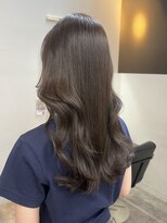ヌープヘアーアイス(NUUP.hair ici)&nbsp;髪質改善カラー×透明感グレージュ艶ロング春カラー韓国レイヤー