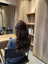 ソルビア ヘアセット(solvia)&nbsp;ハーフアップ