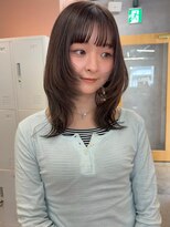 アマーク(a mark) 【住野 桃香】水素カラーでアッシュベージュ