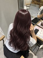 イルダバイグラッシー センター北(iluda by glassi) ボルドーカラー×ロング【伊左治】