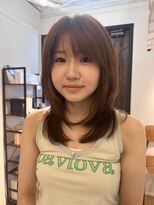 オルネ 代官山(OLUNE)&nbsp;レイヤーカット/ハッシュカット/ミディアムレイヤー/レイヤー