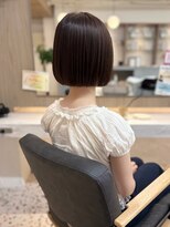アンリー 四条烏丸店(Anree) 扱いやすさ◎顎ラインのまとまるボブ